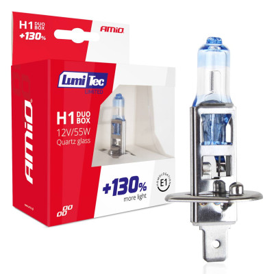 LumiTec Silver H1 55W 12V + 130% Duobox