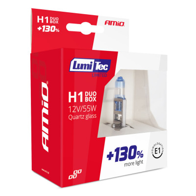 LumiTec Silver H1 55W 12V + 130% Duobox