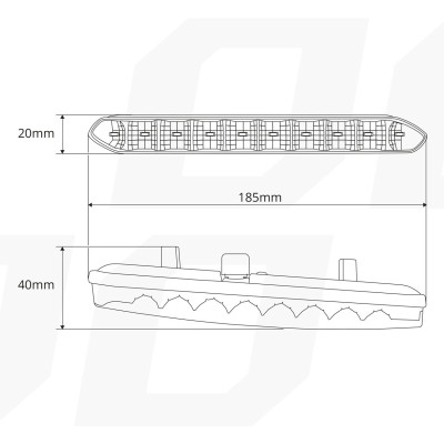 LED denné svietenie DRL 810 ver.2