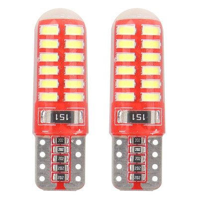 Led žiarovka T10 24SMD CANBUS (silikon)