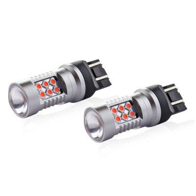 Led žiarovka (červená) T20 WR24/5W 24smd - 12/24V