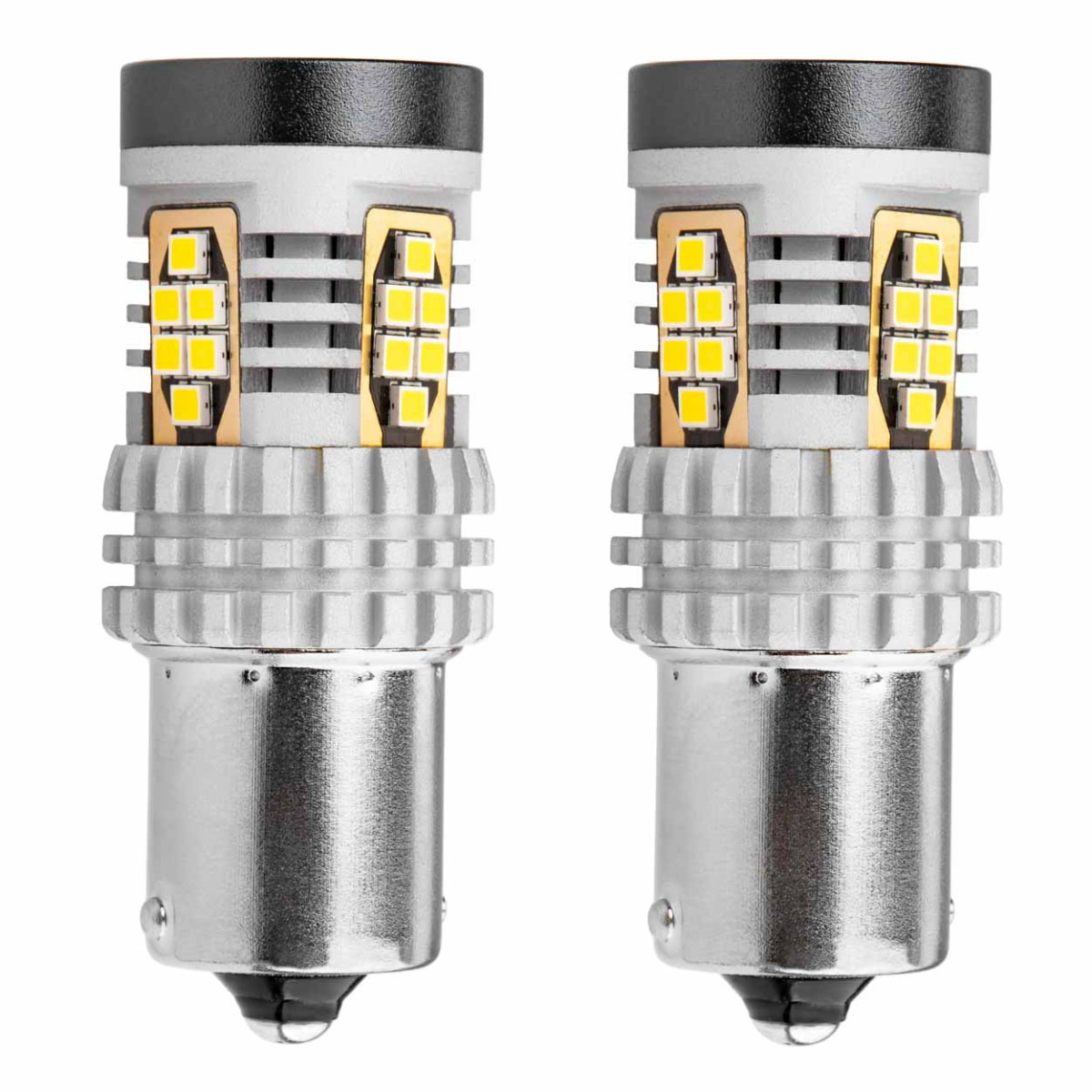 LED žiarovka CANBUS 3020 24SMD BA15S P21W R10W R5W Biela - 12V/24V