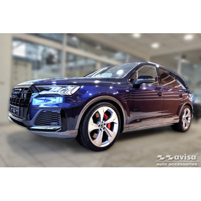 Ochranná nerezová lišta prahu piatych dverí Audi Q7 II 2015 -