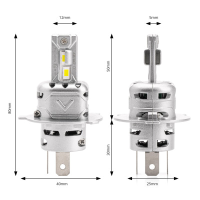 LED H4 žiarovky X2 Series