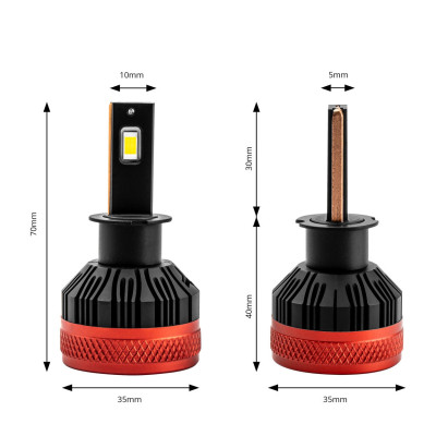 LED H3 žiarovky X3 Series