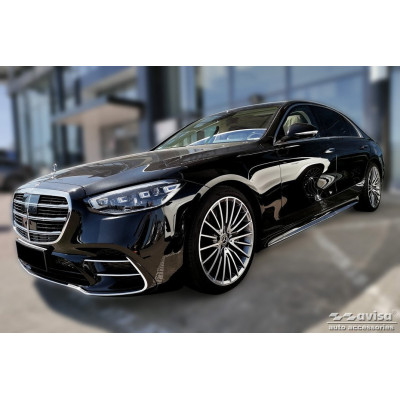 Ochranná nerezová lišta prahu piatych dverí Mercedes S-Class W223 2020 -