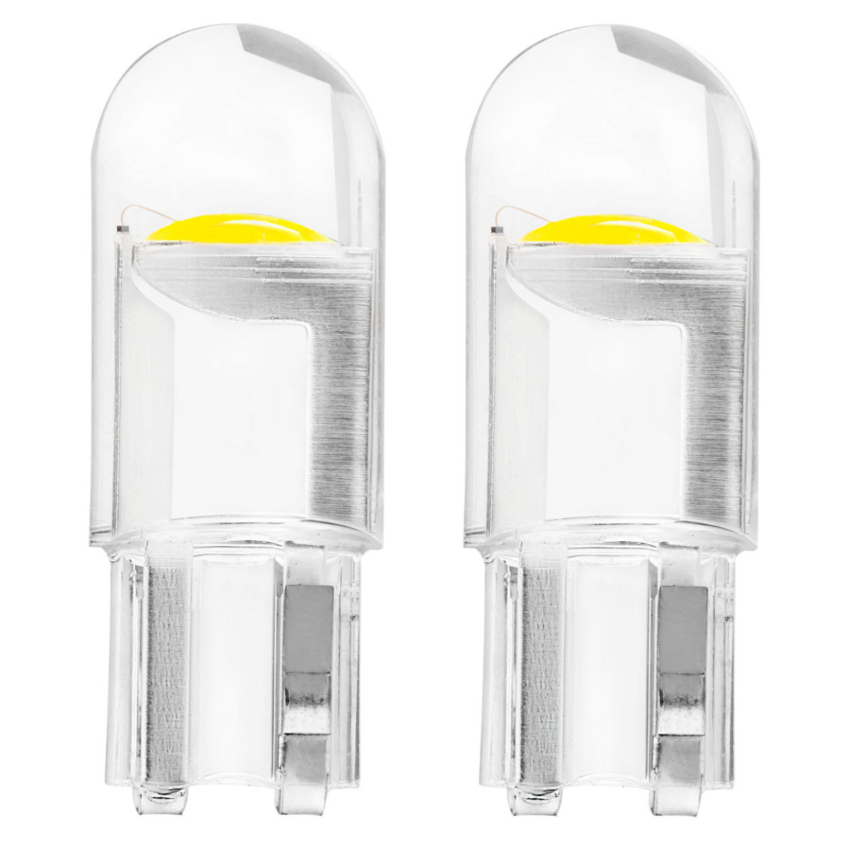 LED žiarovka T10  STANDARD W5W COB 12V Biela