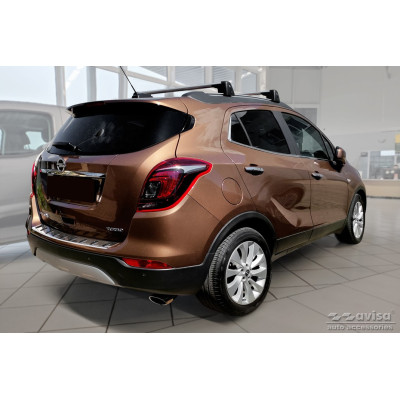 Ochranná nerezová lišta prahu piatych dverí (Strong) Opel Mokka X 2016 -