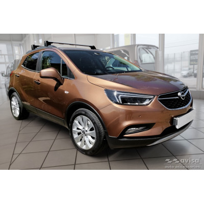 Ochranná nerezová lišta prahu piatych dverí (Strong) Opel Mokka X 2016 -