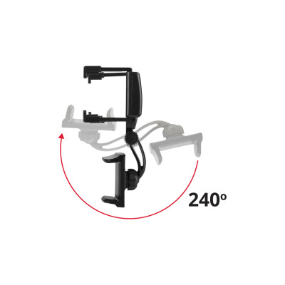 Držiak telefónu na spätné zrkadlo