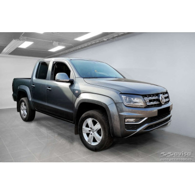 Ochranná nerezová lišta prahu piatych dverí VW Amarok 2010 - 2021