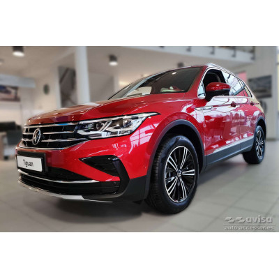 Nerezové kryty prahov (čierne) Volkswagen Tiguan II 2015 -