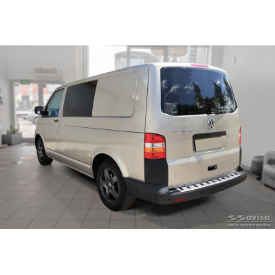 Ochranná nerezová lišta prahu piatych dverí (Strong) VW Transporter T5 2003 - 2015