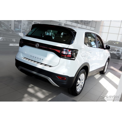 Ochranná nerezová lišta prahu piatych dverí (Strong) VW T-Cross 2018 -