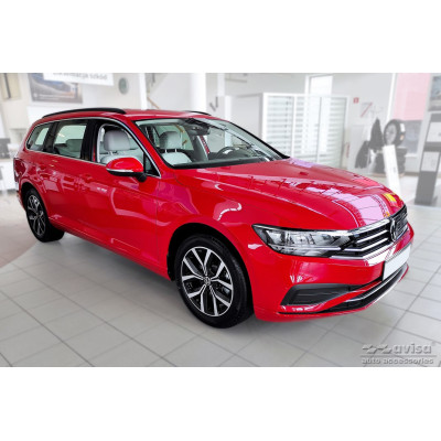 Ochranná nerezová lišta prahu piatych dverí (Strong) VW Passat B8 Variant 2014 -