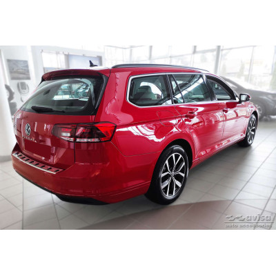 Ochranná nerezová lišta prahu piatych dverí (Strong) VW Passat B8 Variant 2014 -