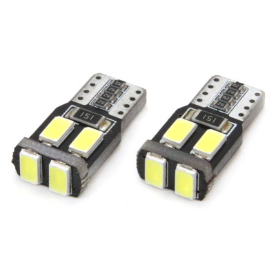 LED žiarovky CANBUS 6SMD-2 5730 T10 (W5W) White