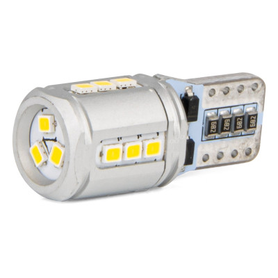 LED žiarovky CANBUS T10e W5W 15x2016 SMD White 12V/24V