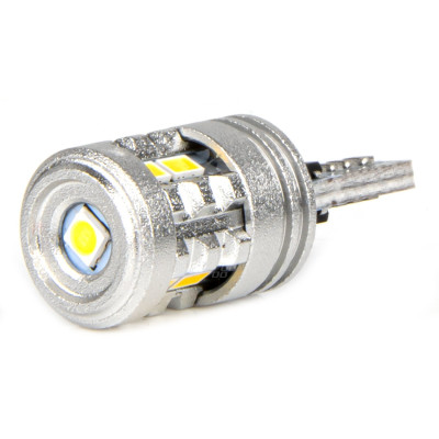 LED žiarovky STANDARD T10 W5W 6x3020 + 1x3030 SMD White 12V/24V