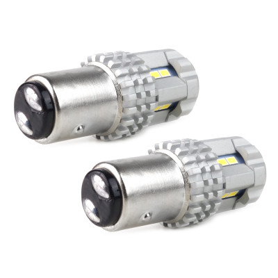 Led žiarovka P21/5W UltraBright 3020 22SMD CANBUS 12V/24V Biela