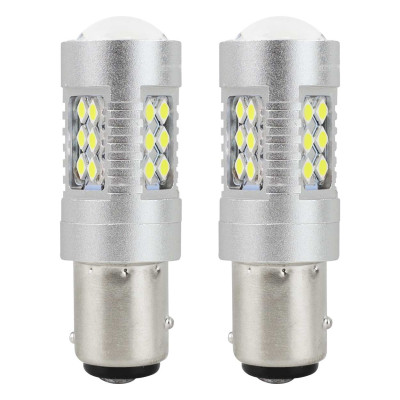 LED žiarovka CANBUS 2016 39SMD BAY15D P21/5W Biela12V/24V