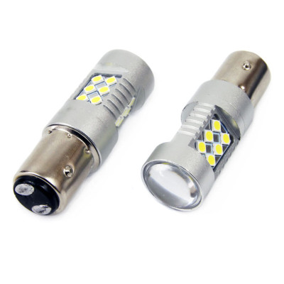 LED žiarovka CANBUS 2016 39SMD BAY15D P21/5W Biela12V/24V