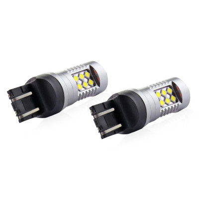 LED žiarovky CANBUS 3030 24SMD T20 7443 W21/5W White 12V/24V