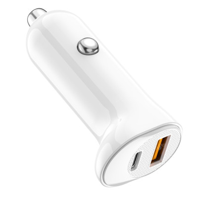 Nabíjačka do auta USB-A+ USB-C 20W 12/24V