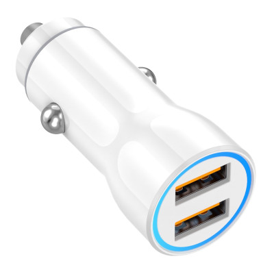 Nabíjačka do auta 2xUSB-A 20W 12/24V