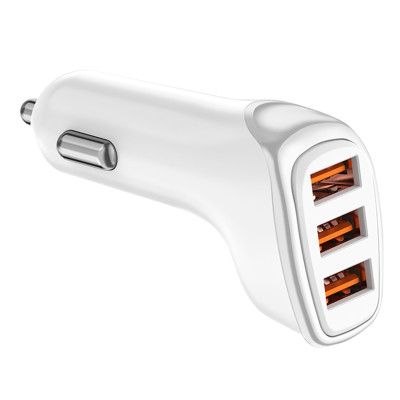 Nabíjačka do auta 3x USB-A 3.1A 12/24V