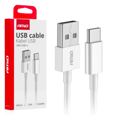 Kábel USB na USB-C 2A 100cm FullLINK