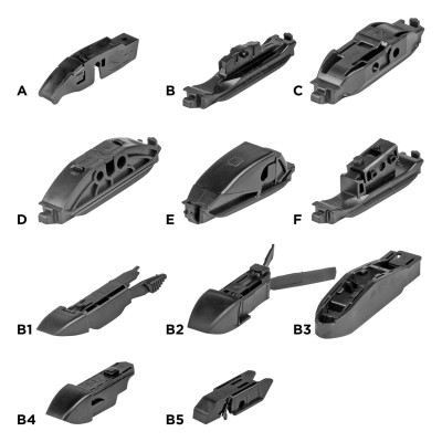 Stierač Hybrid multiconnect 16" (400mm) 11 adaptérov