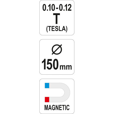 YATO Magnetická miska 150mm tvarovaná