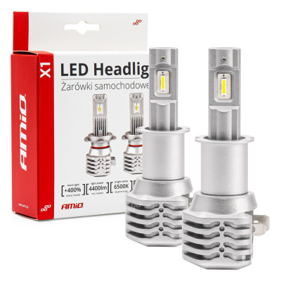 LED žiarovky hlavného svietenia H3 X1 Series AMiO