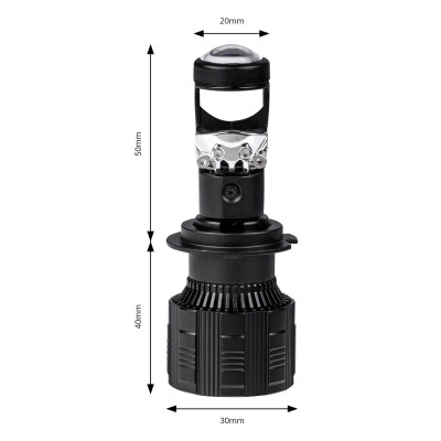 LED žiarovky hlavného svietenia H7/H18 PL Lens séria AMiO-03668