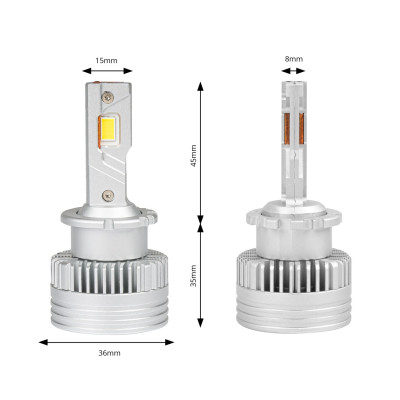 LED žiarovky hlavného svietenia D4S/D4R D-Basic Series AMiO-03629