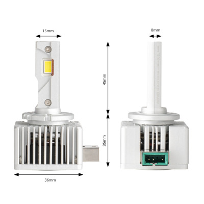 LED žiarovky hlavného svietenia D3S/D8S/D3R D-Basic Series AMiO-03628