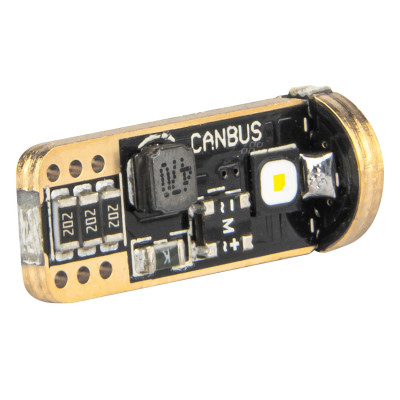 LED žiarovky CANBUS T10 W5W 3SMD 3838 White 12V/24V AMiO-04246