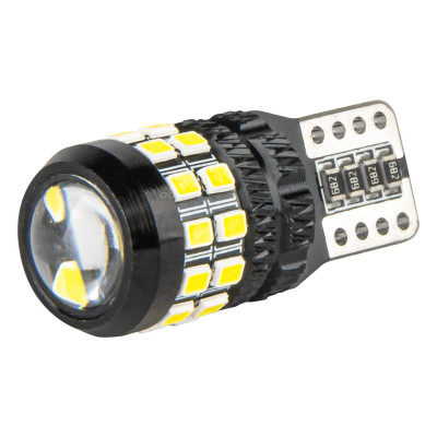 LED žiarovky CANBUS T10 W5W 27SMD 2016 White 12V/24V AMiO-04258