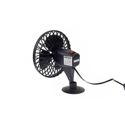 Ventilátor do auta s prísavkou 10cm - 12V