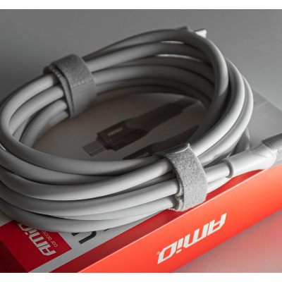 Kábel USB-C TO TYP-C 60W 100cm FullLINK model X111 AMiO-04291