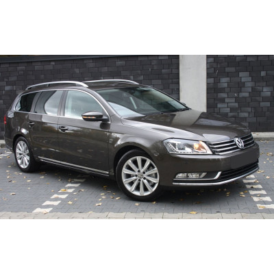 Ochranná nerezová lišta prahu piatych dverí VW Passat B7 Variant 2010 - 2014