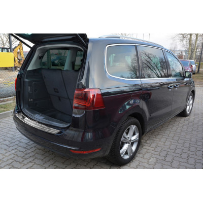 Ochranná nerezová lišta prahu piatych dverí Seat Alhambra II 2010 -