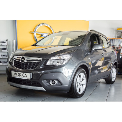 Ochranná nerezová lišta prahu piatych dverí Opel Mokka 2012 - 2016