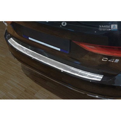 Ochranná nerezová lišta prahu piatych dverí Volvo V90 2016 -