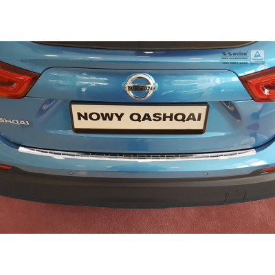 Ochranná nerezová lišta prahu piatych dverí Nissan Qashqai II 2017 -