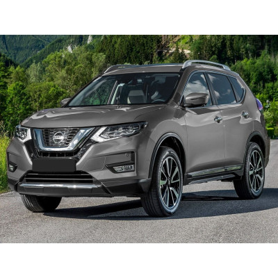 Ochranná nerezová lišta prahu piatych dverí Nissan X-Trail III 2017 -