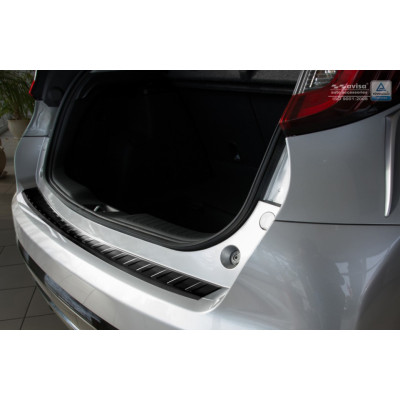 Ochranná nerezová lišta prahu piatych dverí (čierna) Honda Civic IX 2015 -