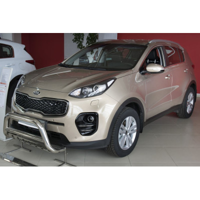 Ochranná nerezová lišta prahu piatych dverí Kia Sportage IV 2015 -