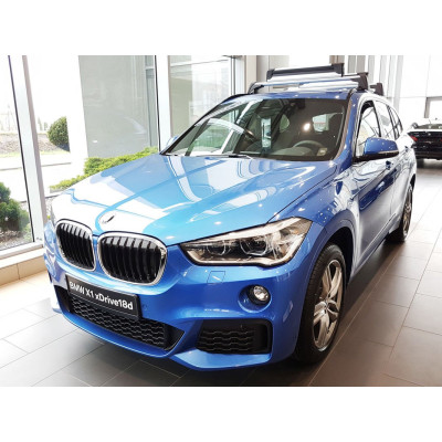 Ochranná nerezová lišta prahu piatych dverí BMW X1 F48  2015 -